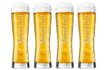 Krombacher vasos de cerveza Star Cup 250 ml - 4 piezas