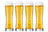 Krombacher vasos de cerveza Star Cup 250 ml - 4 piezas