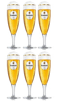 Krombacher vasos de cerveza en pie 300 ml - 6 piezas
