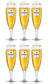 Krombacher vasos de cerveza en pie 300 ml - 6 piezas
