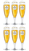 Krombacher vasos de cerveza en pie 300 ml - 6 piezas
