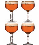 La Trappe Vasos de cerveza 250 ml - 4 unidades