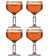 La Trappe Vasos de cerveza 250 ml - 4 unidades