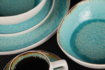 Cosy & Trendy Plato hondo Laguna Azzurro 21 x 20 cm