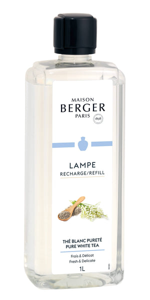 Recarga Maison Berger - para quemador de fragancia - Té Blanco Puro - 1 Litro