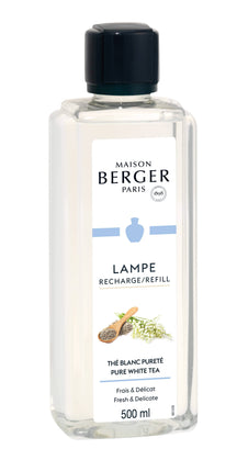 Recarga Maison Berger - para quemador de fragancia - Té Blanco Puro - 500 ml