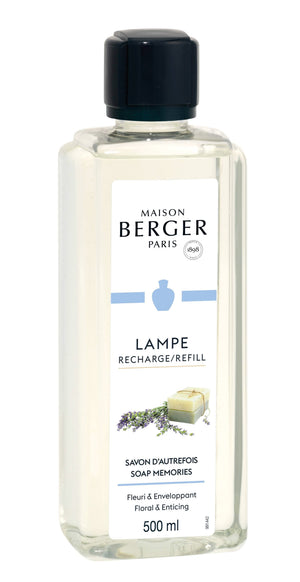 Maison Berger Recarga - para quemador de fragancia - Recuerdos de Jabón - 500 ml