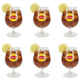 Lipton Ice Tea Vasos Bol - Transparente - 250 ml - 6 unidades