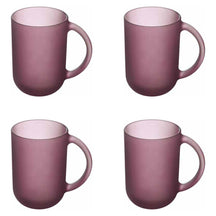 Luminarc Koffieglazen / Theeglazen met Oor Moka Delice Cherry - 320 ml - 4 stuks