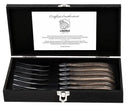 Tenedores para steak Laguiole Style de Vie Luxury Line Madera de olivo - 6 piezas