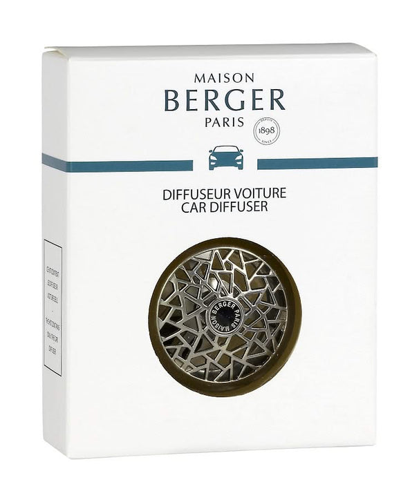 Difusor de autoparfum Maison Berger Graphic Mate Níquel - Sin recarga