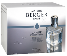 Maison Berger Set de Regalo - Quemador de Fragancia Essentielle - Cuadrado - 2 x 250 ml