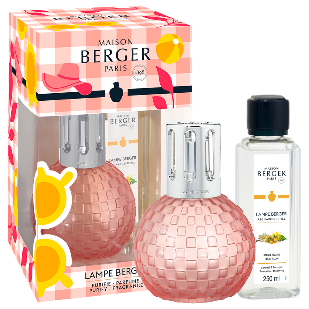 Maison Berger Giftset - quemador de aroma - Disco Pêche - Fruity Sun