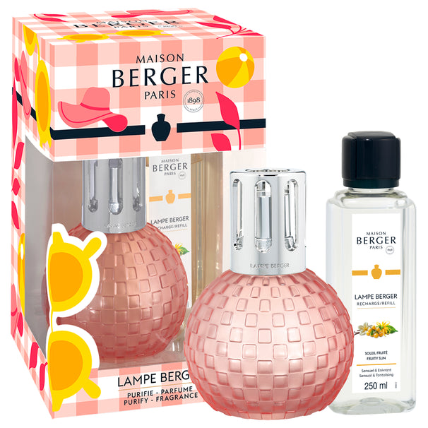 Maison Berger Giftset - quemador de aroma - Disco Pêche - Fruity Sun
