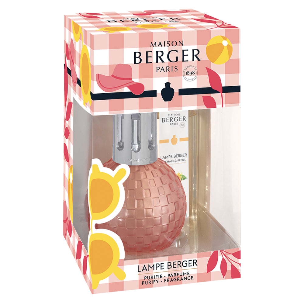 Maison Berger Giftset - quemador de aroma - Disco Pêche - Fruity Sun