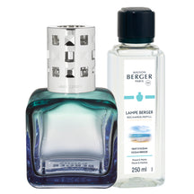 Maison Berger Giftset - quemador de fragancia - Glaçon Turquoise/Bleue - Ocean Breeze