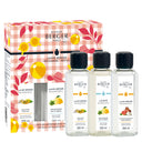 Maison Berger Triopack Navulling - para difusor de aroma - Estival - Fruity Sun, Zest of Verbena & Sweet Grapefruit - 3 x 250 ml