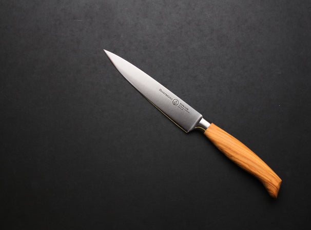 Messermeister Cuchillo fileteador flexible Oliva Luxe Madera de Olivo 16 cm