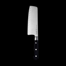 Messermeister Groentemes met Kuiltjes Meridian Elite 18 cm - sfeerbeeld 2