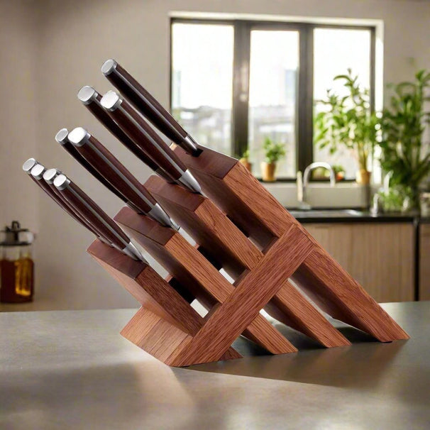 Messermeister Bloque con cuchillos Avanta Madera Pakka 10 piezas