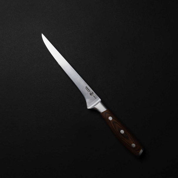 Messermeister Cuchillo deshuesador flexible Avanta Madera Pakka 18 cm