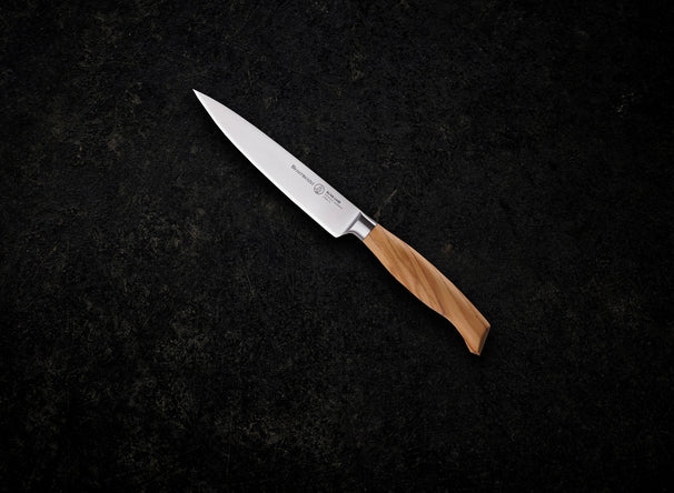 Messermeister Cuchillo universal Oliva Luxe Madera de Olivo 16 cm
