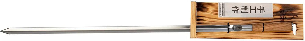 Pincho para BBQ Forged Churrasco - Madera de olivo / Acero - forma en V - 60 cm