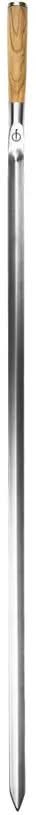 Pincho para BBQ Forged Churrasco - Madera de olivo / Acero - forma en V - 70 cm