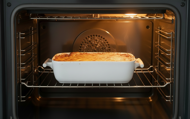 BonBistro Fuente para horno Yong Squito - Blanco - 20 x 14 x 6 cm / 1.1 Litros - 2 piezas