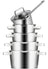 Set de ollas Sola Diamond 5 piezas Acero inoxidable - Compatible con extracción de humos - Ollas ø 16, 18, 20, 24 cm y cazo ø 16 cm - apto para todas las fuentes de calor