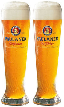Vasos de cerveza Paulaner Weizen 300 ml - 2 unidades