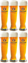 Vasos de cerveza Paulaner Weizen - 300 ml - 6 piezas