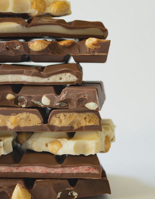 Atemperar chocolate con leche y chocolate blanco