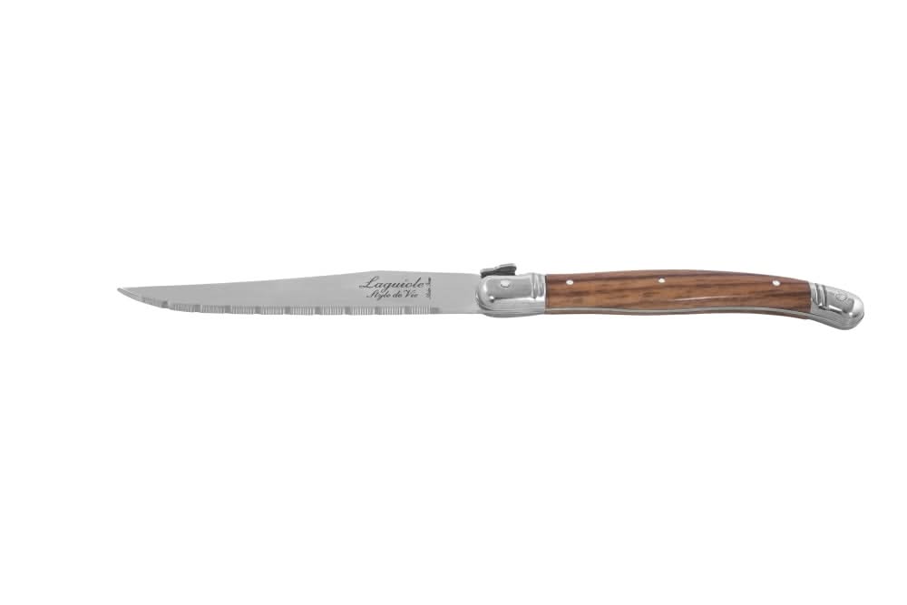 Cuchillos para steak Laguiole Style de Vie Premium Line Madera - 6 piezas
