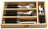 Juego de cubiertos y caja Laguiole Style de Vie - Línea Premium - Negro - 24 piezas / 6 personas