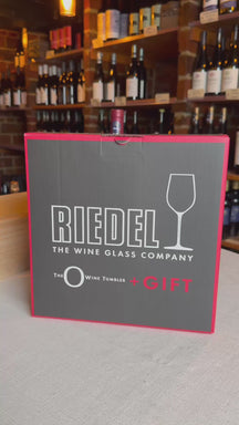 Set de copas de vino tinto Riedel O Wine - 4 unidades con decantador Syrah