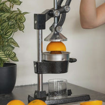 Exprimidor de cítricos Cookinglife - Hierro fundido - Modelo palanca - Naranja