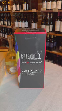 Copa de vino blanco Riedel Fatto A Mano Black Tie - Sauvignon Blanc / Champagne - 464 ml