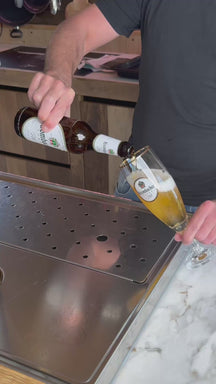 Krombacher vasos de cerveza con pie 300 ml - 2 unidades