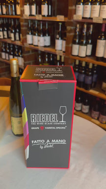 Copa de vino blanco Riedel Fatto A Mano Black Tie - Riesling - 400 ml