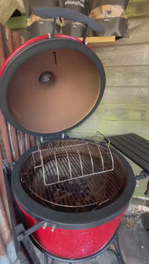 Keij Kamado Soporte para Costillas Large - Acero Inoxidable - para 6 costillas