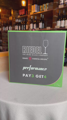 Set de copas de vino Riedel - Copas para vino tinto - Performance - Cabernet / Merlot - 834 ml - 4 unidades