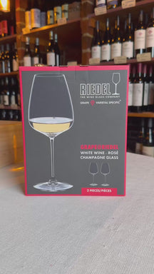 Copas de vino blanco Riedel Grape@Riedel - Vino blanco / Rosado / Champán / Spritz - 550 ml - 2 unidades