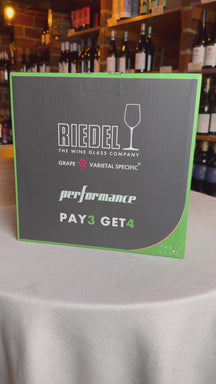 Set de copas de vino Riedel - Copas de champán - Flutes - Performance - 375 ml - 4 unidades