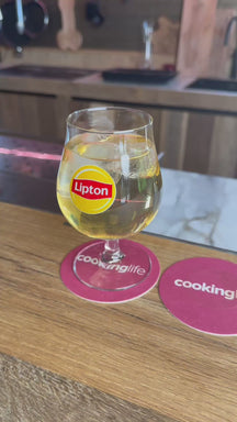Lipton Ice Tea Vasos Bol - Transparente - 250 ml - 6 unidades