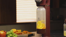 BerlingerHaus máquina de agua con gas Mat Antraciet - Barómetro - Incluye 2 botellas