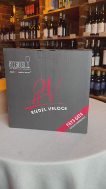 Set de copas de vino Riedel - Copas de champán - Flutes - Veloce - 570 ml - 4 unidades