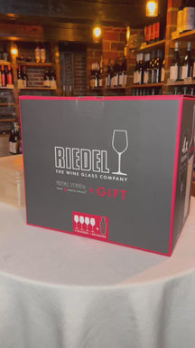 Set de copas de vino Riedel - Copas de vino blanco - Veritas - Riesling / Zinfandel + Decantador Wine Friendly