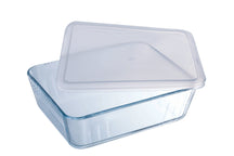 Pyrex Set de Fuentes de Vidrio para Horno con Tapa Cook & Freeze 4 Piezas - 800 ml, 1.5 Litros, 2.6 Litros & 4 Litros