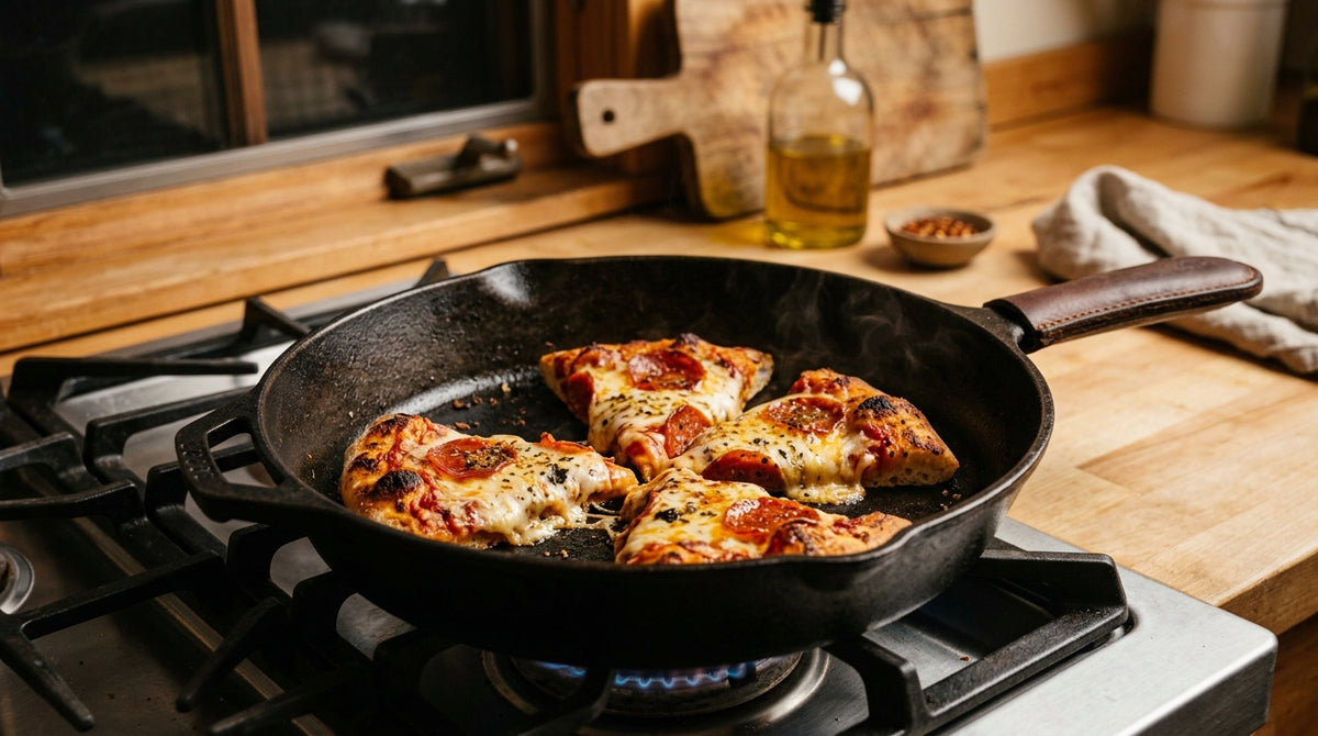 Nada se tira, todo se aprovecha. Tu mejor pizza sale de la nevera.